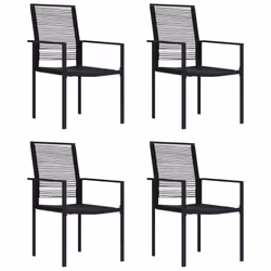 VidaXL 312172, Terrace, Polyuréthane, Acier, Noir, 550 mm, 600 mm, 900 mm