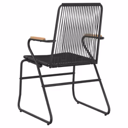 VidaXL 312173 chaise d'extérieur Terrace Polyvinyl chloride (PVC), Acier, Teck - Vue supplémentaire 6