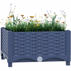 Ce lit surélevé sera un excellent choix pour les amateurs de bricolage pour décorer leurs jardins, balcons ou patios. Cette j ...