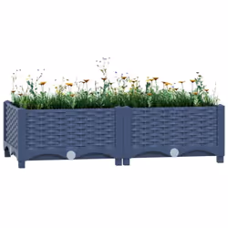Ce lit surélevé sera un excellent choix pour les amateurs de bricolage pour décorer leurs jardins, balcons ou patios. Cette j ...