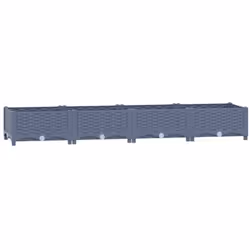 Ce lit surélevé sera un excellent choix pour les amateurs de bricolage pour décorer leurs jardins, balcons ou patios. Cette j ...