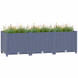 Description générale Ce lit surélevé est un choix idéal pour les passionnés de bricolage souhaitant embellir leurs jardins, b ...