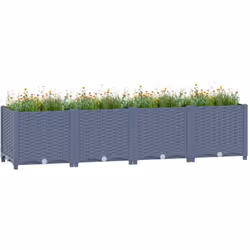 Ce lit surélevé sera un excellent choix pour les amateurs de bricolage pour décorer leurs jardins, balcons ou patios. Cette j ...