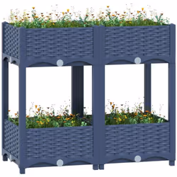 Ce lit surélevé sera un excellent choix pour les amateurs de bricolage pour décorer leurs jardins, balcons ou patios. Cette j ...