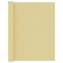 vidaXL Tapis de tente 250x600 cm Beige