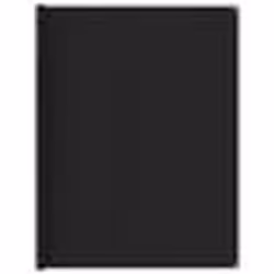 vidaXL Tapis de tente 250x450 cm Noir