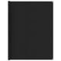 vidaXL Tapis de tente 250x600 cm Noir