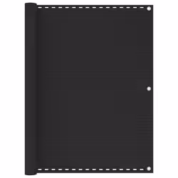 vidaXL Écran de balcon Anthracite 120x400 cm PEHD - TU