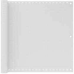 Vidaxl - cran de balcon Blanc 90x500 cm pehd