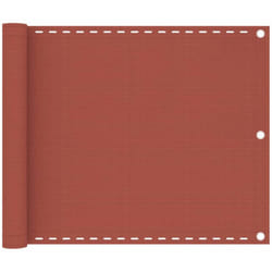 Vidaxl - cran de balcon Terre cuite 75x500 cm pehd