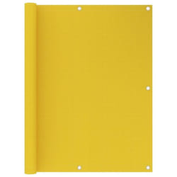Vidaxl - cran de balcon Jaune 120x500 cm pehd