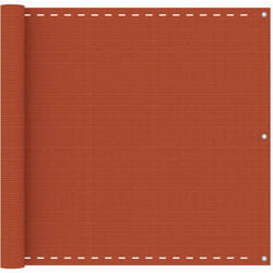 Vidaxl - cran de balcon Orange 90x400 cm pehd