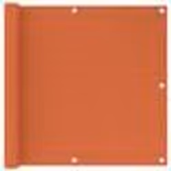 vidaXL Écran de balcon Orange 90x500 cm PEHD - TU