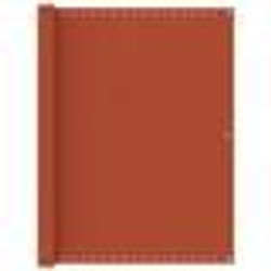 vidaXL Écran de balcon Orange 120x600 cm PEHD - TU
