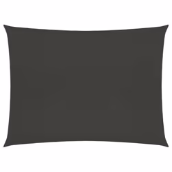 vidaXL Voile d'ombrage 160 g/m² Anthracite 2x2,5 m PEHD