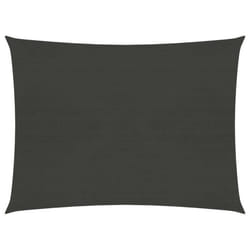 vidaXL Voile d'ombrage 160 g/m² Anthracite 2x2,5 m PEHD