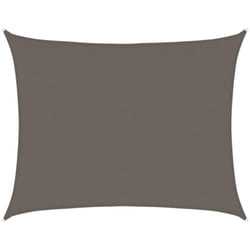 Vidaxl - Voile d'ombrage 160 g/m² Anthracite 6x7 m pehd