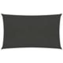 vidaXL Voile d'ombrage 160 g/m² Anthracite 6x8 m PEHD