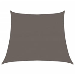Voile d'ombrage 160 g/m² Anthracite 3/4x3 m PEHD