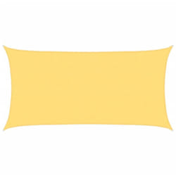 vidaXL Voile d'ombrage 160 g/m² Beige 2x3,5 m PEHD - TU