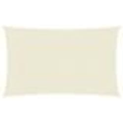 vidaXL Voile d'ombrage 160 g/m² Crème 2,5x4,5 m PEHD - TU
