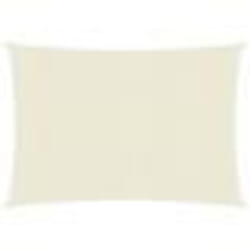 vidaXL Voile d'ombrage 160 g/m² Crème 3x4,5 m PEHD - TU