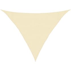 Vidaxl - Voile d'ombrage 160 g/m² Crème 3x3x4,2 m pehd