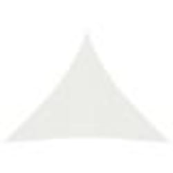 vidaXL Voile d'ombrage 160 g/m² Blanc 3x3x3 m PEHD