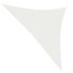 vidaXL Voile d'ombrage 160 g/m² Blanc 4x4x5,8 m PEHD - TU