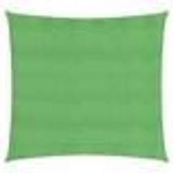vidaXL Voile d'ombrage 160 g/m² Vert clair 4,5x4,5 m PEHD - TU