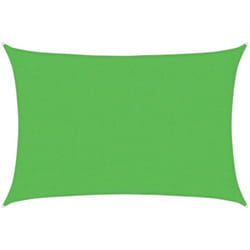 Vidaxl - Voile d'ombrage 160 g/m² Vert clair 2,5x3,5 m pehd