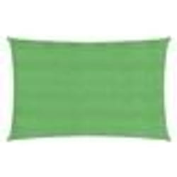 vidaXL Voile d'ombrage 160 g/m² Vert clair 4x7 m PEHD - TU