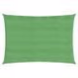 vidaXL Voile d'ombrage 160 g/m² Vert clair 5x7 m PEHD