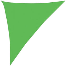 Vidaxl - Voile d'ombrage 160 g/m² Vert clair 3x4x5 m pehd