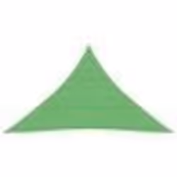 vidaXL Voile d'ombrage 160 g/m² Vert clair 5x5x6 m PEHD - TU