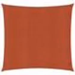 vidaXL Voile d'ombrage 160 g/m² Terre cuite 7x7 m PEHD - TU