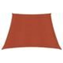 vidaXL Voile d'ombrage 160 g/m² Terre cuite 3/4x2 m PEHD - TU