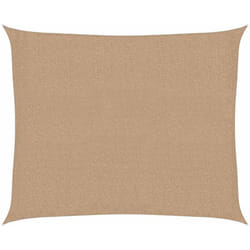 Voile d'ombrage 160 g/m² Taupe 2,5x3 m PEHD vidaXL
