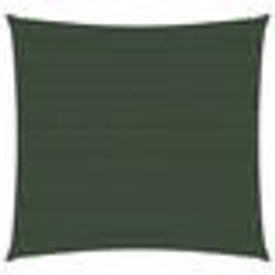 vidaXL Voile d'ombrage 160 g/m² Vert foncé 6x6 m PEHD