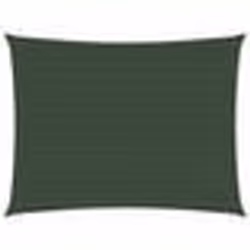 vidaXL Voile d'ombrage 160 g/m² Vert foncé 2x3 m PEHD