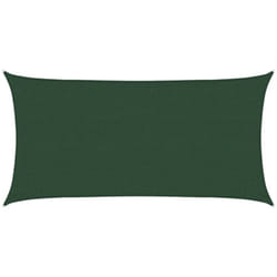Vidaxl - Voile d'ombrage 160 g/m² Vert foncé 2x4 m pehd