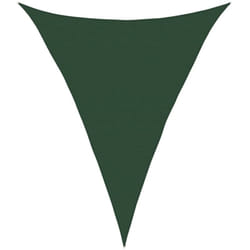 Vidaxl - Voile d'ombrage 160 g/m² Vert foncé 5x6x6 m pehd