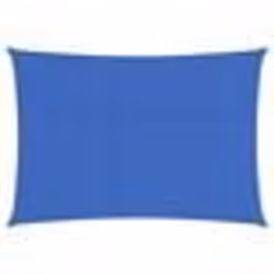 vidaXL Voile d'ombrage 160 g/m² Bleu 2,5x4,5 m PEHD - TU