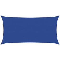 Vidaxl - Voile d'ombrage 160 g/m² rectangulaire bleu 2,5x5 m pehd