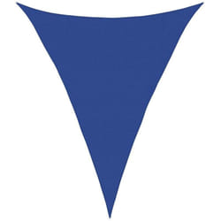 Vidaxl - Voile d'ombrage 160 g/m² triangulaire bleu 4x5x5 m pehd