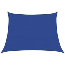 Vidaxl - Voile d'ombrage 160 g/m² trapèze bleu 4/5x3 m pehd