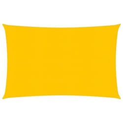 Voile D'Ombrage 160 G/m² Jaune 3x4,5 M Pehd Vidaxl