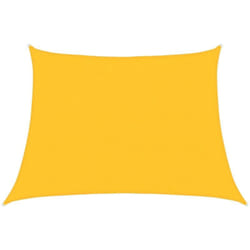 Vidaxl - Voile d'ombrage 160 g/m² trapèze jaune 4/5x3 m pehd