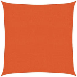 Vidaxl - Voile d'ombrage 160 g/m² Orange 3x3 m pehd