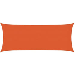 vidaXL Voile d'ombrage 160 g/m² Orange 2x5 m PEHD - TU